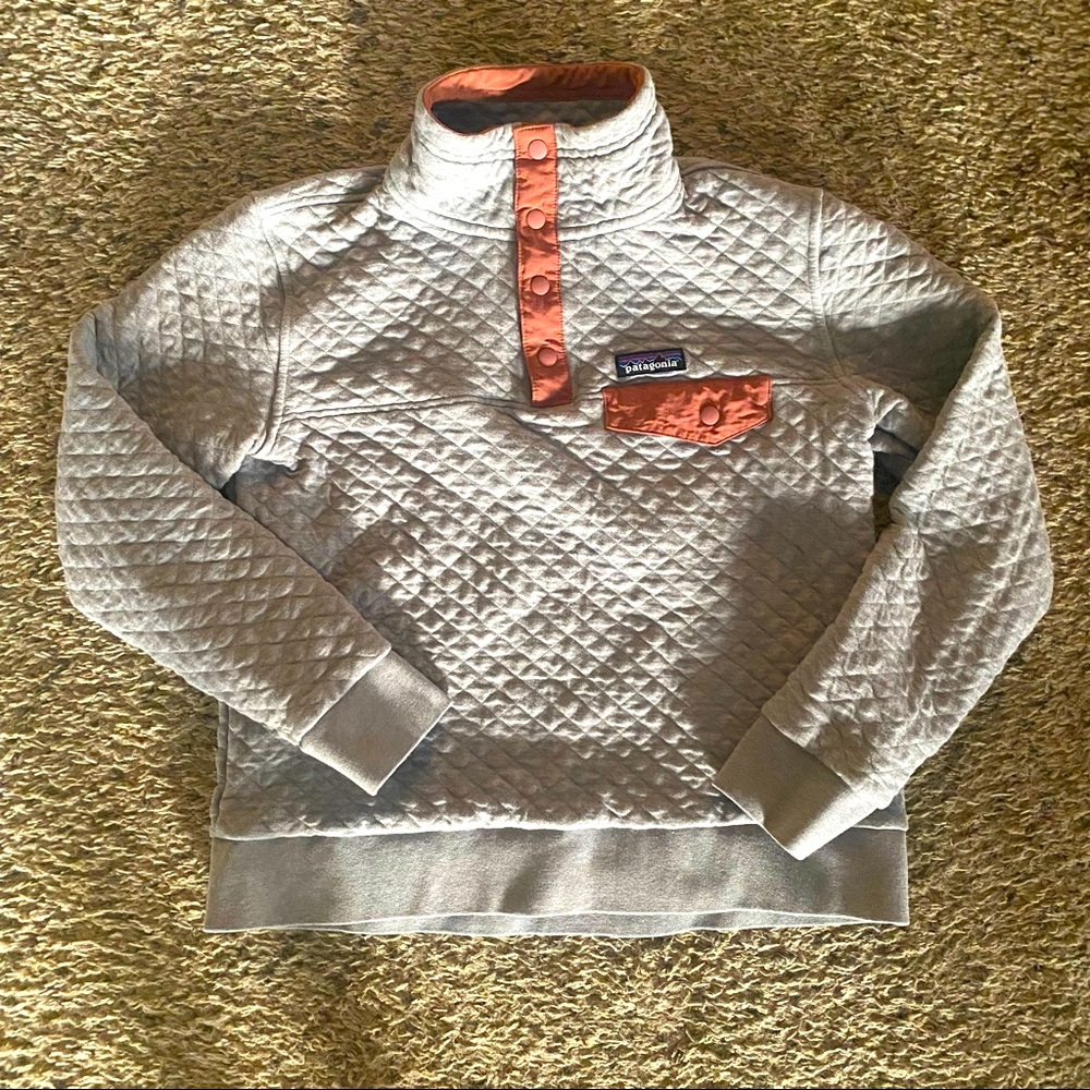 Patagonia quilted sweater